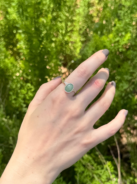 Aventurine Ring - Size 7